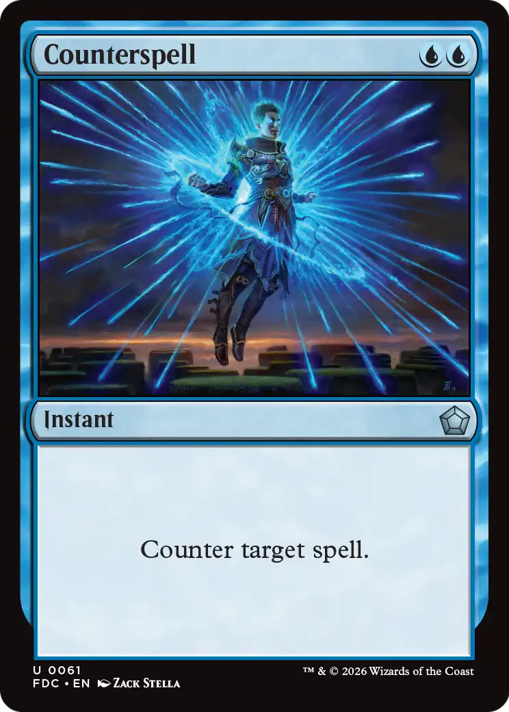 Counterspell [Foundations Commander] - The Mythic Store | 24h Order Processing