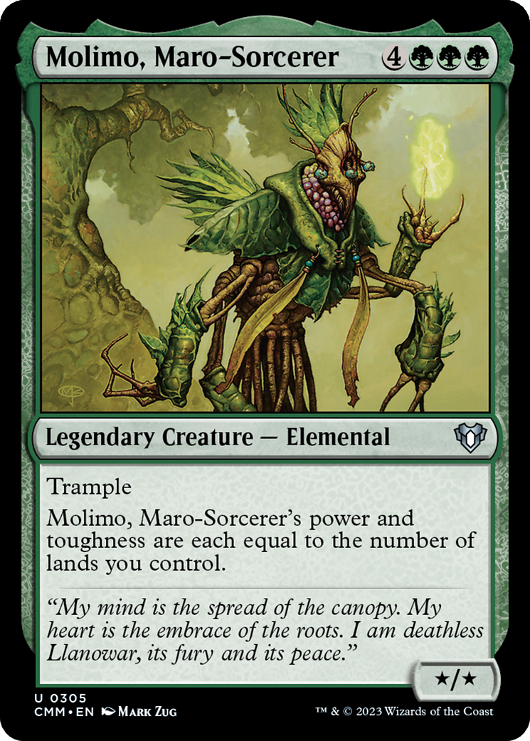 Molimo, Maro-Sorcerer [Commander Masters] - The Mythic Store | 24h Order Processing