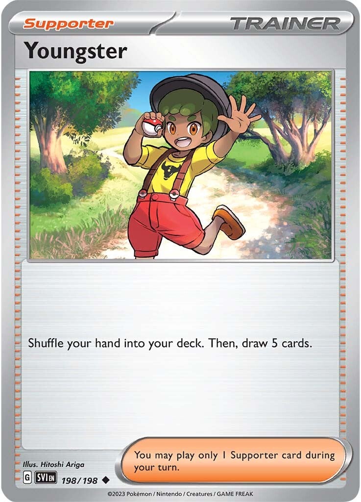 Youngster (198/198) [Scarlet & Violet: Base Set] - The Mythic Store | 24h Order Processing