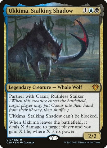 Ukkima, Stalking Shadow [Commander 2020] - The Mythic Store | 24h Order Processing