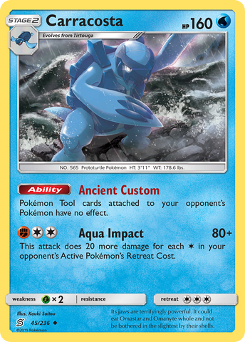 Carracosta (45/236) [Sun & Moon: Unified Minds] - The Mythic Store | 24h Order Processing