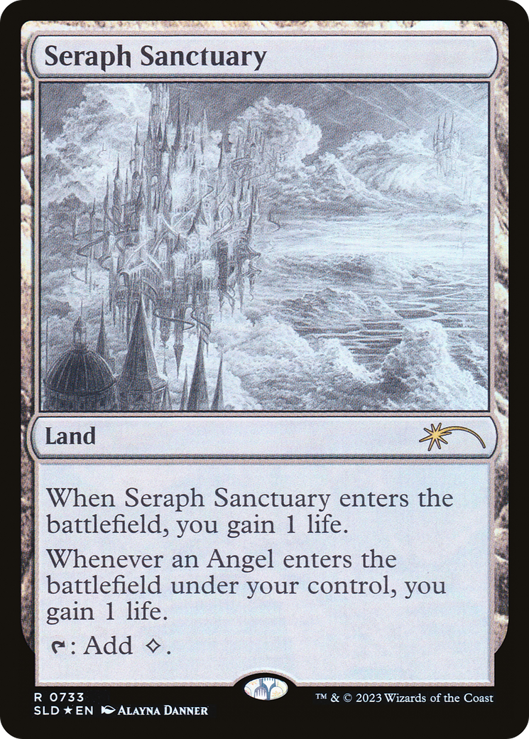 Seraph Sanctuary (Sketch) [Secret Lair Drop Promos] - The Mythic Store | 24h Order Processing