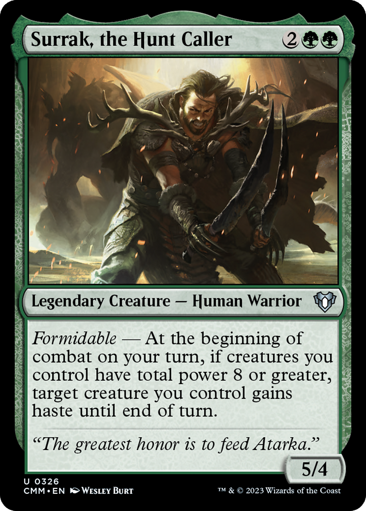 Surrak, the Hunt Caller [Commander Masters] - The Mythic Store | 24h Order Processing