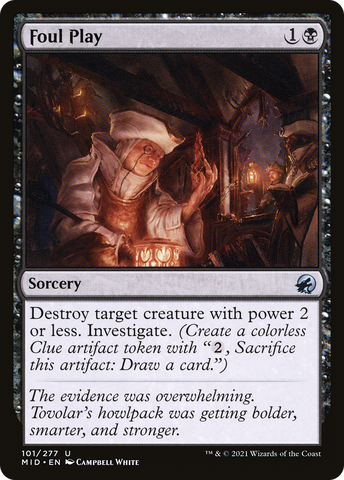 Foul Play [Innistrad: Midnight Hunt] - The Mythic Store | 24h Order Processing