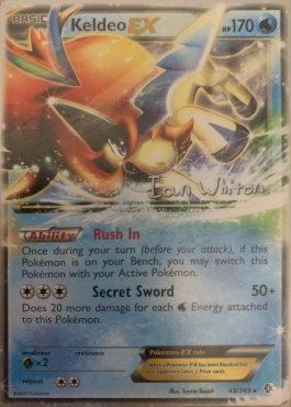 Keldeo EX (49/149) (American Gothic - Ian Whiton) [World Championships 2013] - The Mythic Store | 24h Order Processing