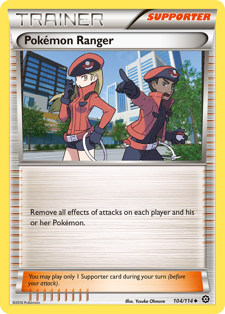 Pokemon Ranger (104/114) [XY: Steam Siege] - The Mythic Store | 24h Order Processing
