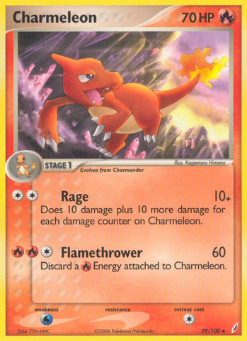 Charmeleon (29/100) [EX: Crystal Guardians] - The Mythic Store | 24h Order Processing