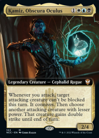 Kamiz, Obscura Oculus (Extended Art) [Streets of New Capenna Commander] - The Mythic Store | 24h Order Processing