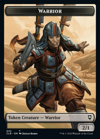 Warrior // Inkling Double-Sided Token [Commander Legends: Battle for Baldur's Gate Tokens] - The Mythic Store | 24h Order Processing