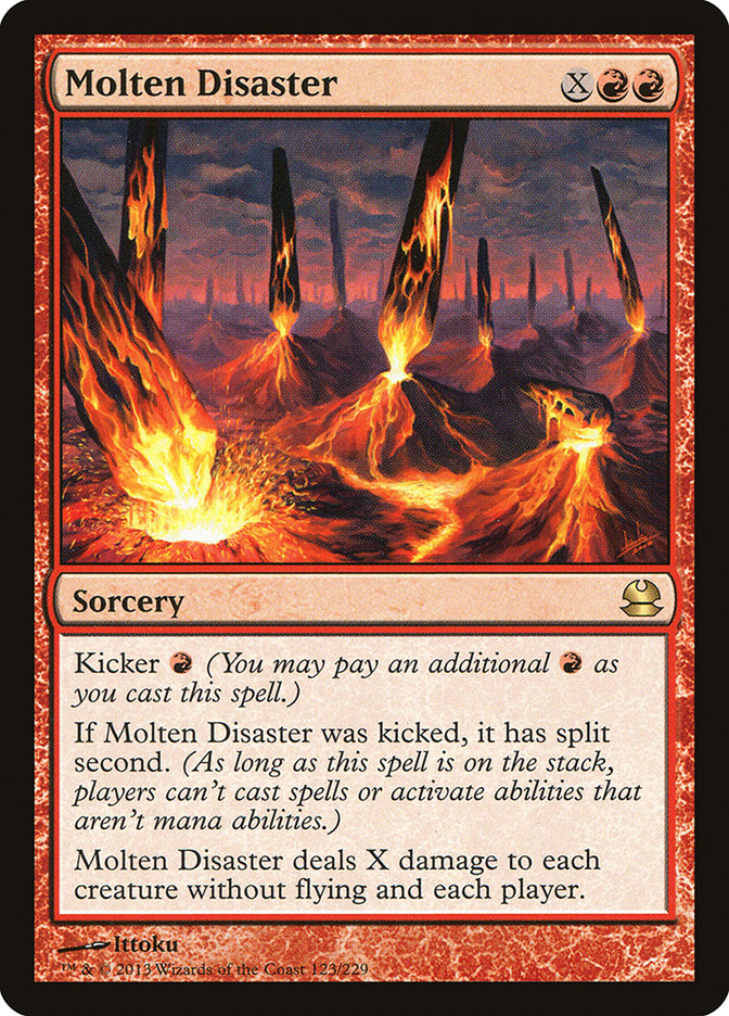 Molten Disaster [Modern Masters] - The Mythic Store | 24h Order Processing