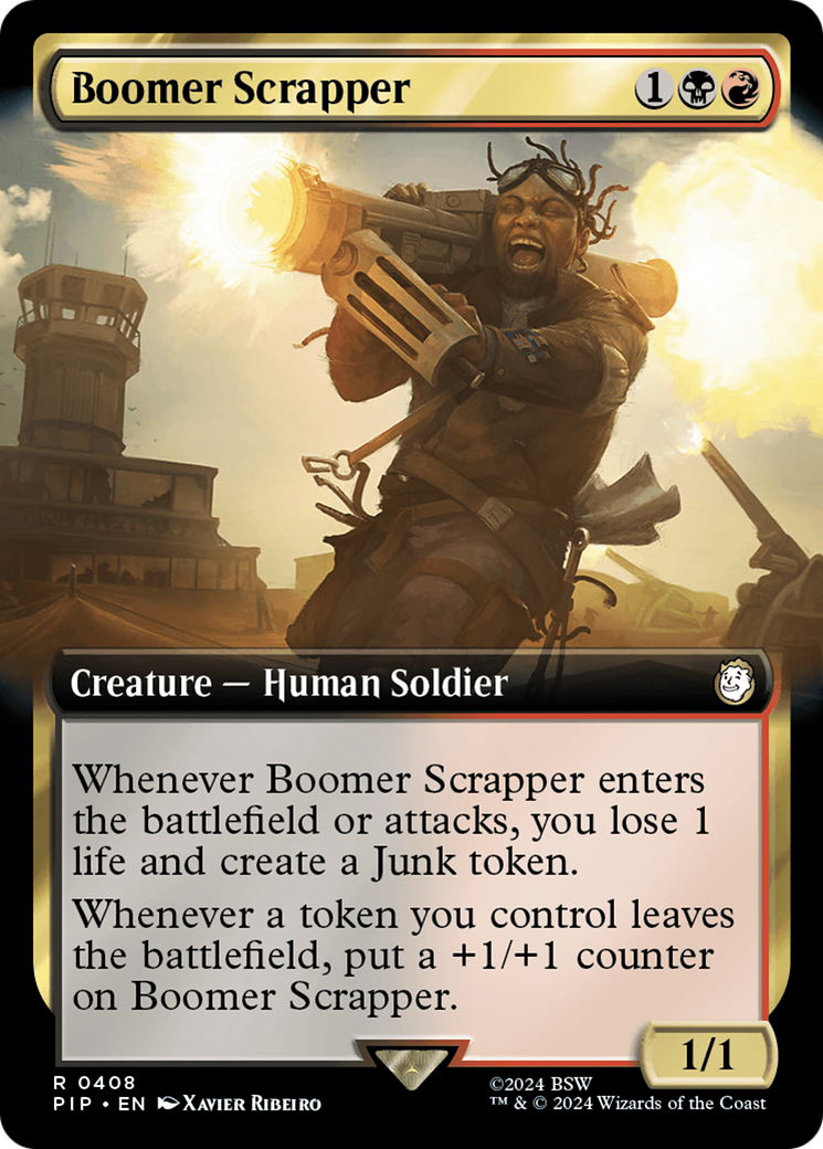 Boomer Scrapper (Extended Art) [Fallout] - The Mythic Store | 24h Order Processing