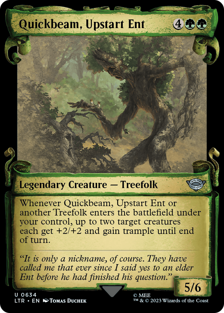 Quickbeam, Upstart Ent [The Lord of the Rings: Tales of Middle-Earth Showcase Scrolls] - The Mythic Store | 24h Order Processing