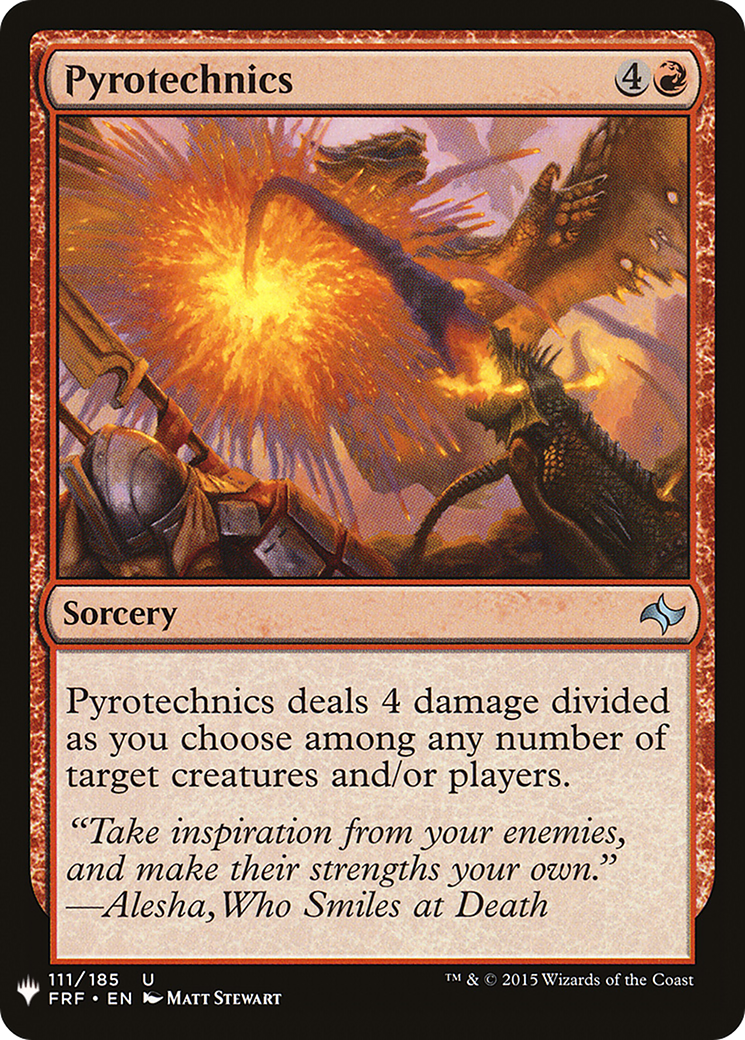 Pyrotechnics [Mystery Booster] - The Mythic Store | 24h Order Processing