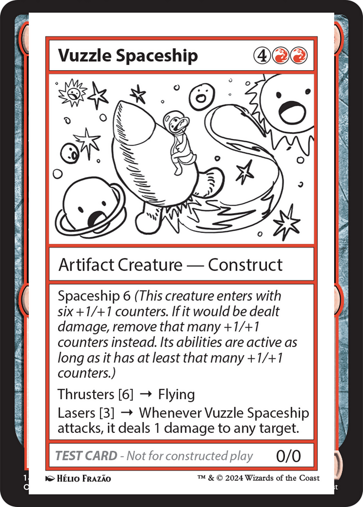 Vuzzle Spaceship [Mystery Booster 2 Playtest Cards] - The Mythic Store | 24h Order Processing