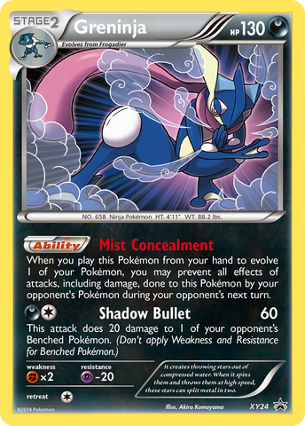 Greninja (XY24) [XY: Black Star Promos] - The Mythic Store | 24h Order Processing