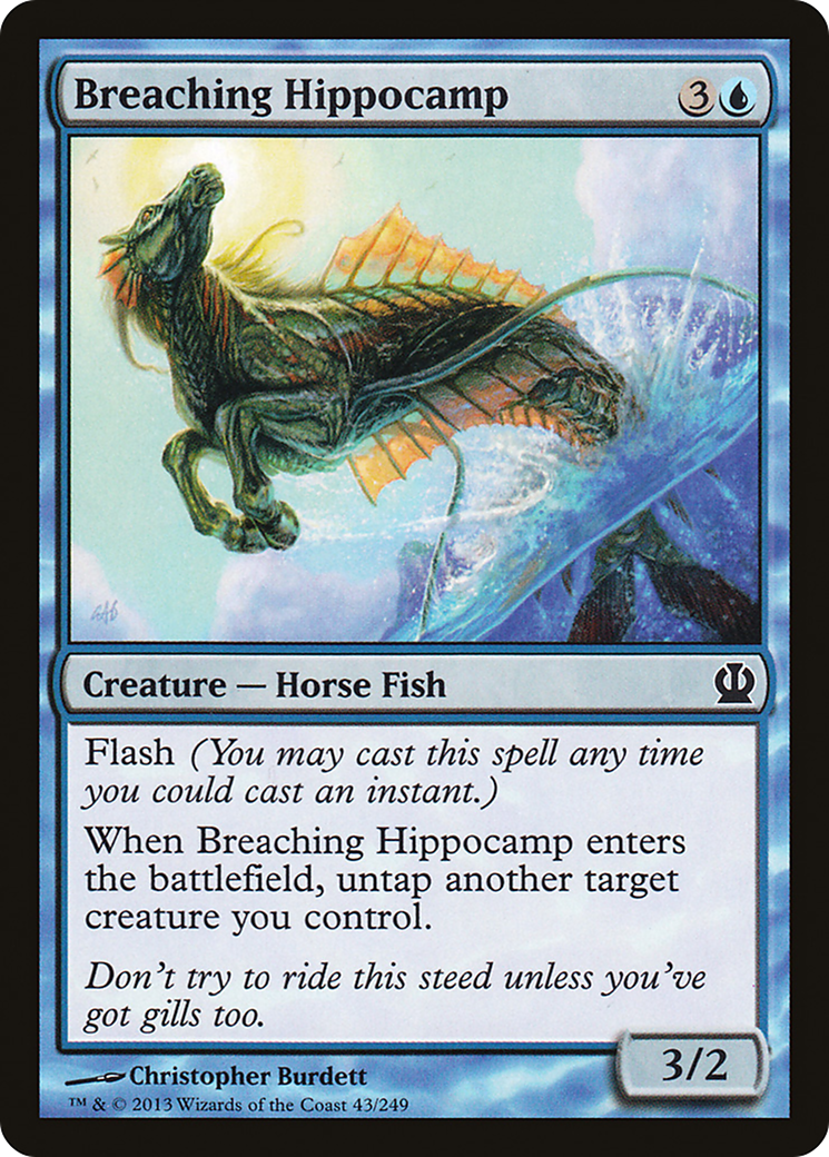 Breaching Hippocamp [Theros] - The Mythic Store | 24h Order Processing