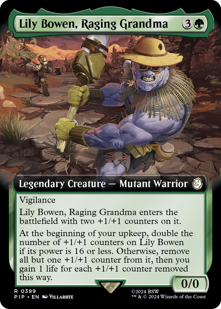 Lily Bowen, Raging Grandma (Extended Art) [Fallout] - The Mythic Store | 24h Order Processing