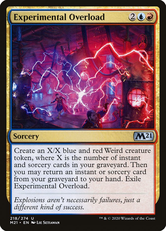 Experimental Overload [Core Set 2021] - The Mythic Store | 24h Order Processing