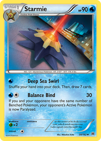 Starmie (30/162) [XY: BREAKthrough] - The Mythic Store | 24h Order Processing
