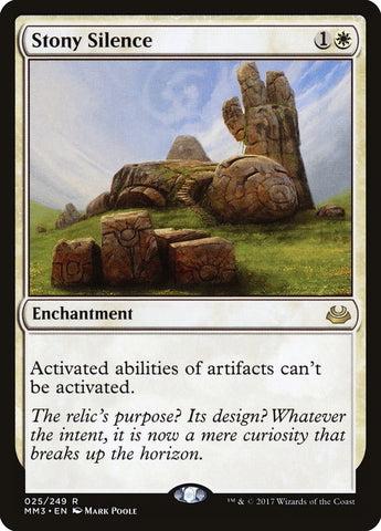 Stony Silence [Modern Masters 2017] - The Mythic Store | 24h Order Processing