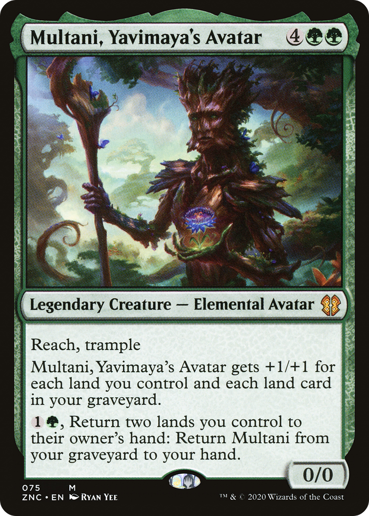Multani, Yavimaya's Avatar [Zendikar Rising Commander] - The Mythic Store | 24h Order Processing