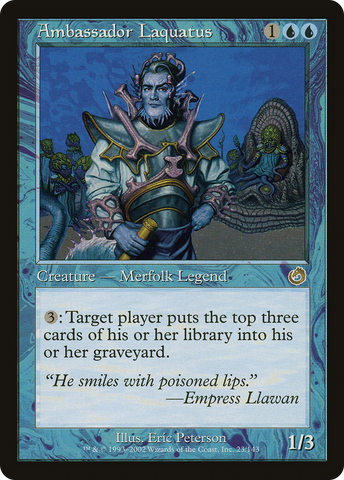 Ambassador Laquatus [Torment] - The Mythic Store | 24h Order Processing