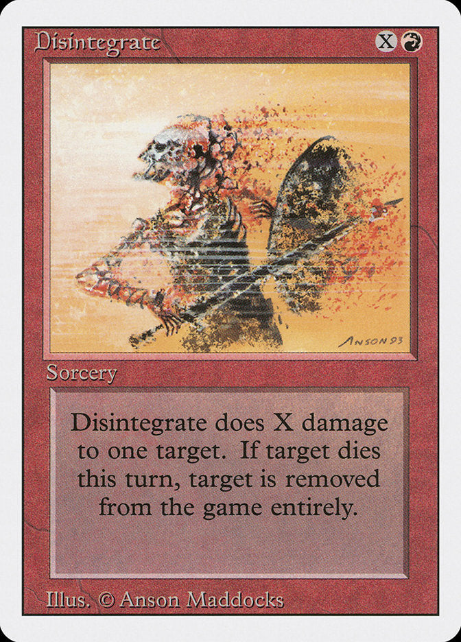 Disintegrate [Revised Edition] - The Mythic Store | 24h Order Processing