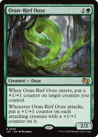 Oran-Rief Ooze [Foundations Jumpstart] - The Mythic Store | 24h Order Processing