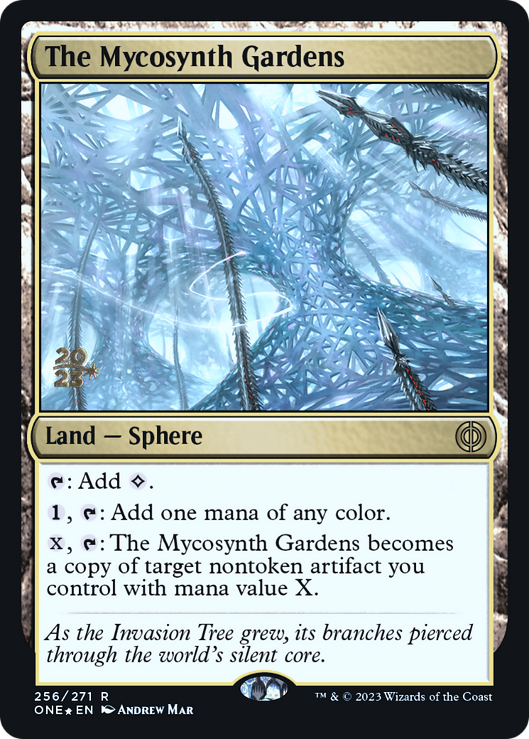 The Mycosynth Gardens [Phyrexia: All Will Be One Prerelease Promos] - The Mythic Store | 24h Order Processing