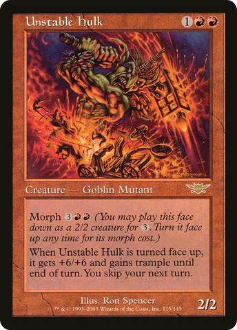 Unstable Hulk [Legions] - The Mythic Store | 24h Order Processing