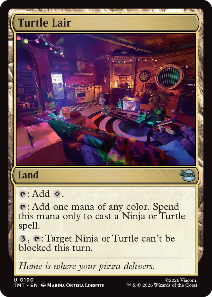 Turtle Lair [Teenage Mutant Ninja Turtles] - The Mythic Store | 24h Order Processing
