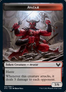 Elemental // Avatar Double-Sided Token [Strixhaven: School of Mages Tokens] - The Mythic Store | 24h Order Processing