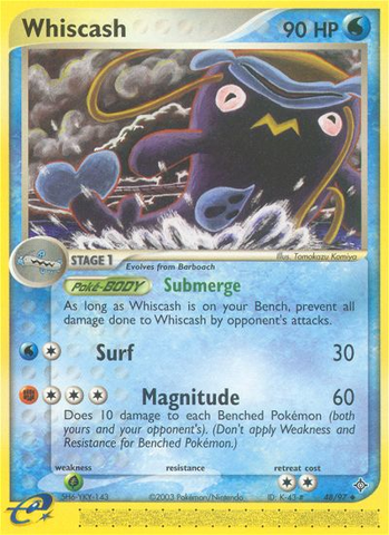 Whiscash (48/97) [EX: Dragon] - The Mythic Store | 24h Order Processing