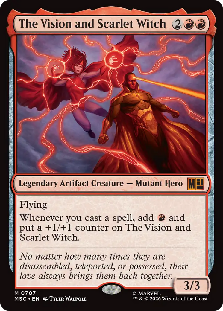 The Vision and Scarlet Witch [Marvel Super Heroes Commander] - The Mythic Store | 24h Order Processing