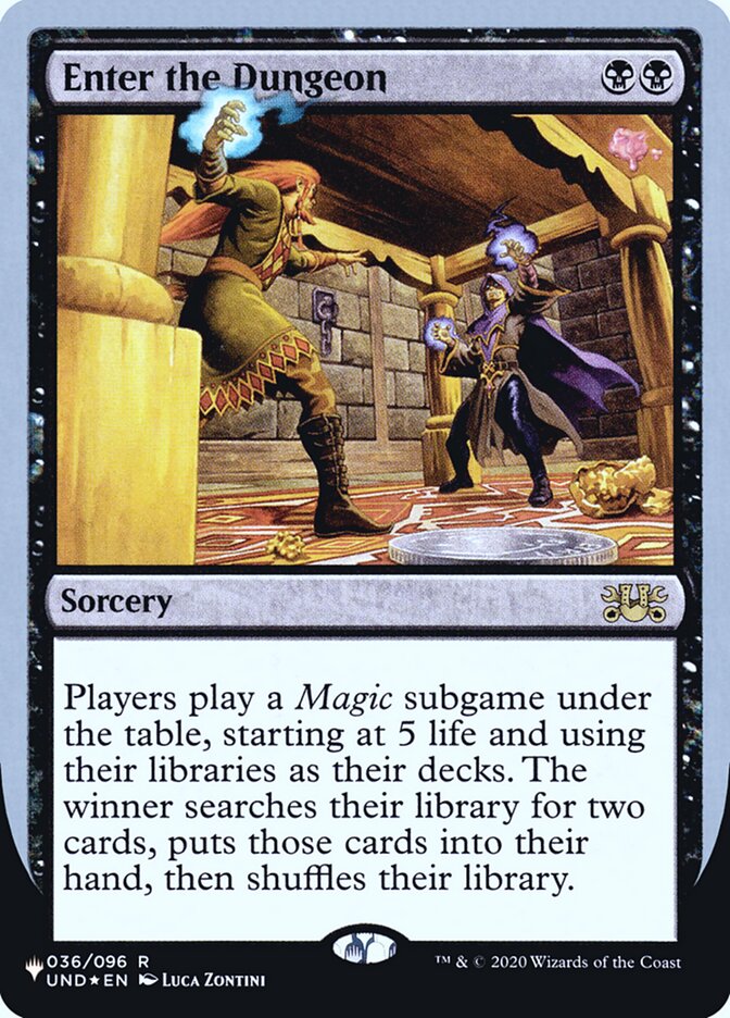 Enter the Dungeon (Unfinity Foil Edition) [The List] - The Mythic Store | 24h Order Processing