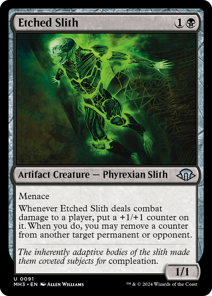 Etched Slith [Modern Horizons 3] - The Mythic Store | 24h Order Processing