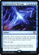 Transcendent Message [March of the Machine Prerelease Promos] - The Mythic Store | 24h Order Processing