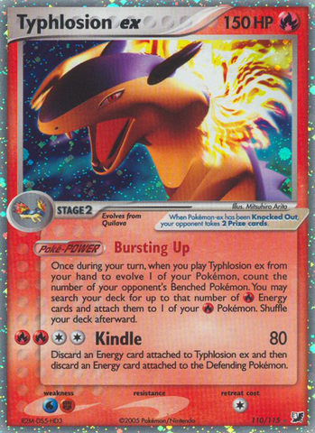 Typhlosion ex (110/115) [EX: Unseen Forces] - The Mythic Store | 24h Order Processing