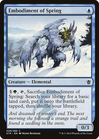 Embodiment of Spring [Khans of Tarkir] - The Mythic Store | 24h Order Processing