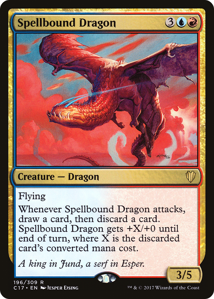 Spellbound Dragon [Commander 2017] - The Mythic Store | 24h Order Processing