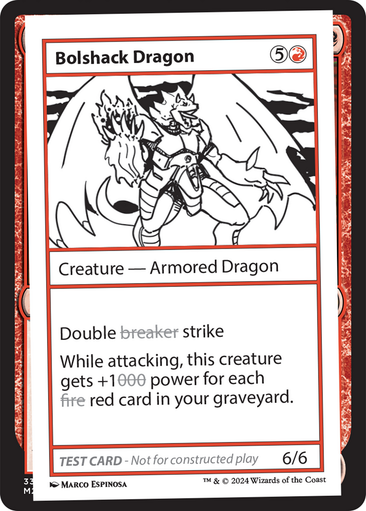 Bolshack Dragon [Mystery Booster 2 Playtest Cards] - The Mythic Store | 24h Order Processing