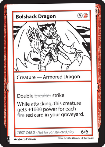 Bolshack Dragon [Mystery Booster 2 Playtest Cards] - The Mythic Store | 24h Order Processing