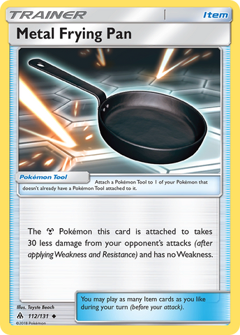 Metal Frying Pan (112/131) [Sun & Moon: Forbidden Light] - The Mythic Store | 24h Order Processing
