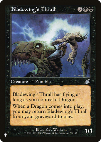 Bladewing's Thrall [The List] - The Mythic Store | 24h Order Processing
