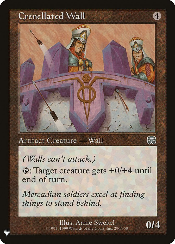 Crenellated Wall [Mystery Booster] - The Mythic Store | 24h Order Processing