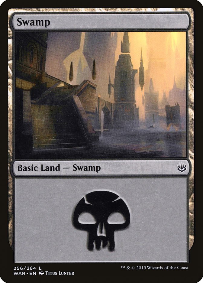 Swamp (256) [War of the Spark] - The Mythic Store | 24h Order Processing
