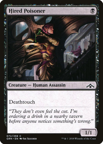 Hired Poisoner [Guilds of Ravnica] - The Mythic Store | 24h Order Processing