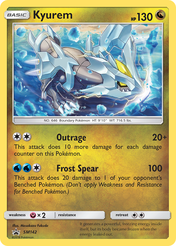 Kyurem (SM142) [Sun & Moon: Black Star Promos] - The Mythic Store | 24h Order Processing