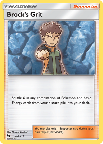 Brock's Grit (53/68) [Sun & Moon: Hidden Fates] - The Mythic Store | 24h Order Processing