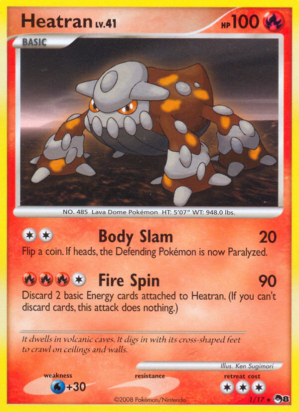 Heatran (1/17) [POP Series 8] - The Mythic Store | 24h Order Processing